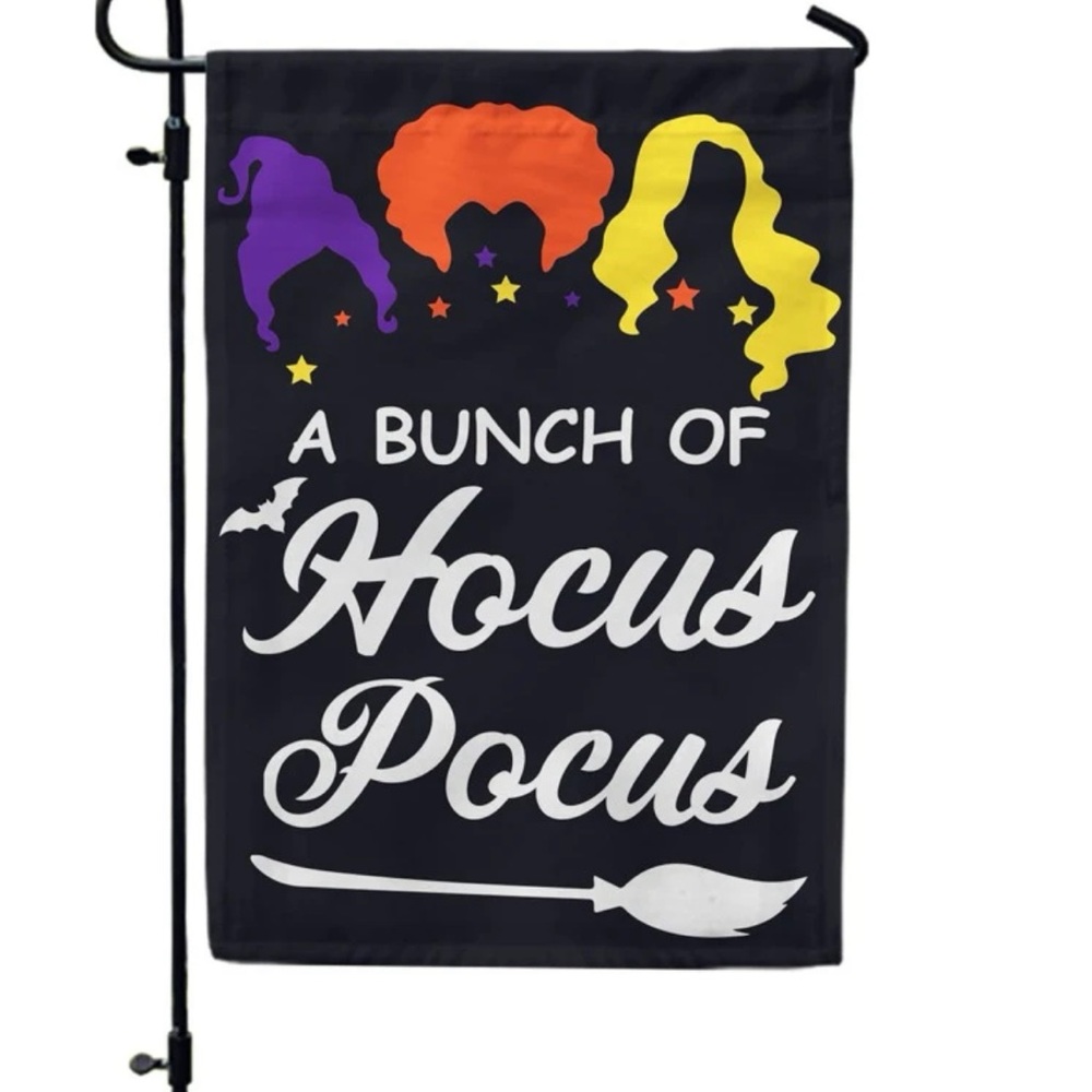 SHEIN hocus Pocus garden flag NIP